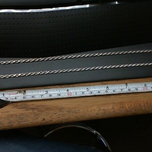  STERLING SILVER ROPE NECKLACE