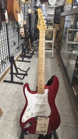 Samick LS10 LH Red Electric Guitar in case