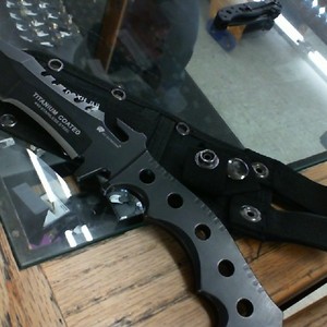 Hx Outdoors D-123 Survival Knife w/ Sheath