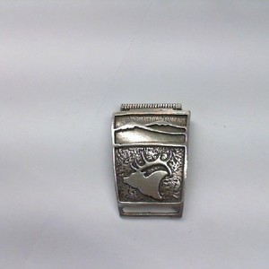  Silver 0.925% 9.3gr Sterling Silver Hand Crafted Elk Pendant