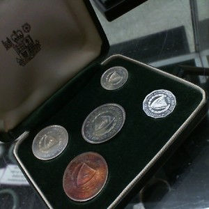 1960 &1963 Cyprus Royal Mint 5 Proof Coins Set 