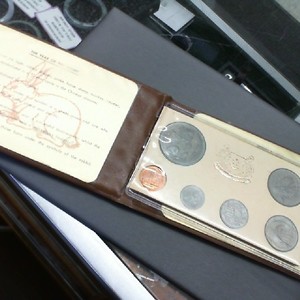 Singapore Uncirculated 6-Coin 1975 Set - Year of the Rabbit - Majulan Singapura 