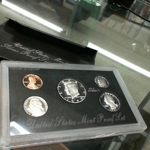 UNITED STATES SILVER PROOF SET 1992S - Half $, Quarter & Dime 90% Silver