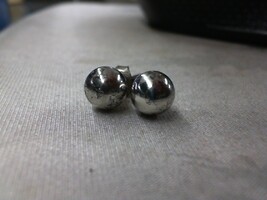 Sterling Silver Ball Earrings