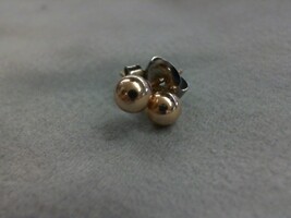 10k Gold Ball Stud Earrings