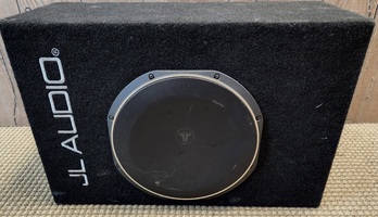 JL Audio 10" in Prebuilt Box w/ Built in Amp