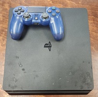 PS4 500GB w/ One Blue Controller