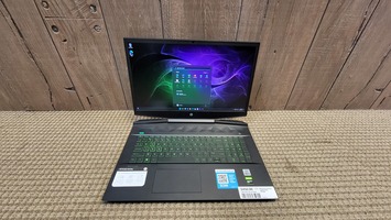 HP Pavillion Black & Green Gaming Laptop w/ Charger
