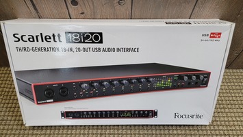 Scarlett Pro 18i20 Audio Interface in Box