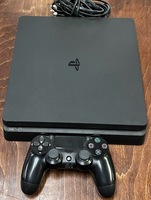 PS4 Slim 1TB w/ One Controller and Power/HDMI Cables