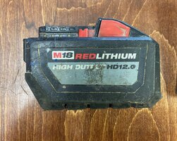 Milwaukee 12 AH High Output Battery