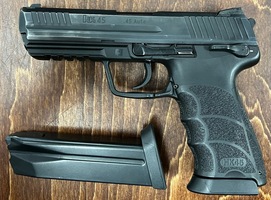 HK-45 .45 Auto Pistol w/ 2 Mags in Hard Black Case