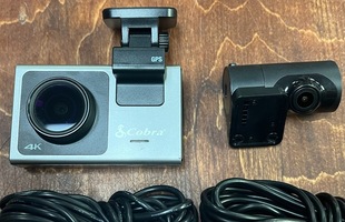 Cobra SC 400D Front View and Rear View Dash Cam
