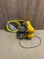 Dewalt 4-Gallon Single Stage Portable Corded Electric Twin Stack Air Compressor