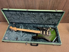 Fender Stratocaster Green Burst Mexican Electric Guitar