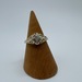 10kt Yellow Gold Ring w/ Clear Stone