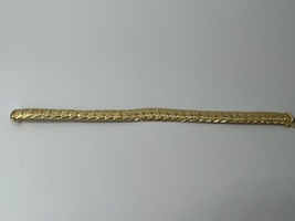Diagonal Herring Bone Style Bracelet