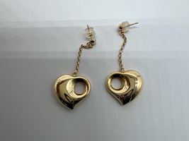 18kt Yellow Gold Earrings w/ Holes