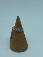 Rose Gold Ring w/ Scattered Diamonds
