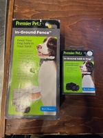 Premier Pet In-Ground Fence Shock Collar Setup w/ 2 Collars