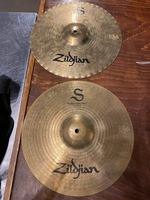 Zildjian 14" S Mastersound Hi-hat Both Top & Bottom Cymbal