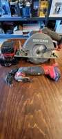 Craftsman Circular Saw & Oscillating Tool Kit w/ One Battery & Charger