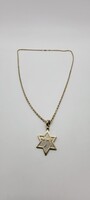 14kt Gold Necklace w/ 6-Point Star