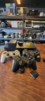 PS2 w/ 3 Controllers, 1 Memory Card, & Multi Tap Controller Adapter
