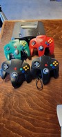 Nintendo 64 w/ Four Controllers