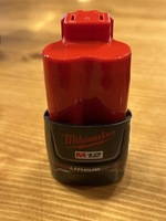MILWAUKEE M12 2AH BATTERY