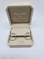 14K WHITE GOLD EARRINGS 