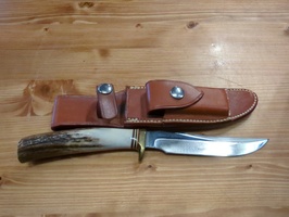 STAG FIXED BLADE KNIFE NO WHETSTONE