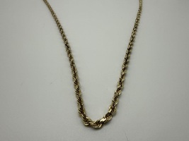 29.3G 14KT CHAIN/ROPE NECKLACE 26"