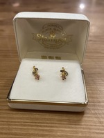 10KT BHG ROSE LEAVES ON 14KT STEM 2G