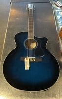 GUILD F-2512E DELUXE BLUE ACCOUSTIC/ELECTRIC GUITAR
