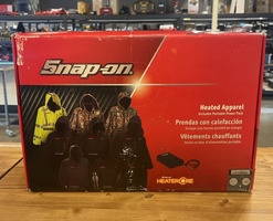  SNAP ON HEATED JACKET WITH POWER PACK SIZE M