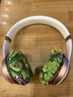 PINK BEATS WIRELESS WITH NINJA TURTLE EAR MUFF
