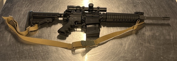 ROCK RIVER ARMS LR-8 .308CAL SEMI AUTOMATIC RIFLE WITH NIKON BLACK FORCE 1000 