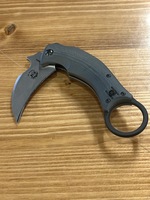 FOX-BASTINELLI BLACK BIRD KARAMBIT OD G-10 (2.5" SW) FX-591 ODSW