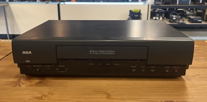 RCA VHS PLAYER NO REMOTE