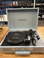  LIGHT BLUE CROSSLEY RECORD PLAYER
