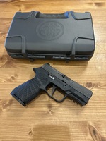 SIG SAUER INC P320 Pistol SEMI-AUTOMATIC 9MM Cal. WITH TWO MAGS, LEATHER HOLSTER