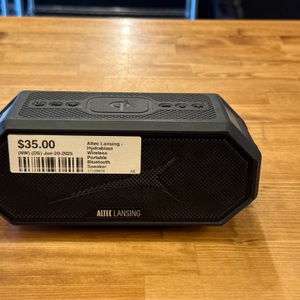 Altec Lansing - HydraBlast Wireless Portable Bluetooth Speake