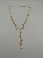 14K YELLOW GOLD NECKLACE