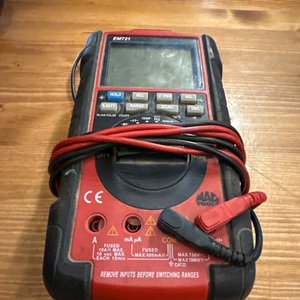 MAC TOOLS EM721  MULTIMETER TESTER WITH LEADS