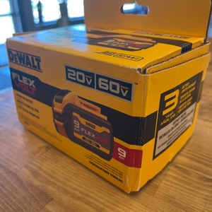 DEWALT / 9AH FLEXVOLT 20V/60V BATTERY