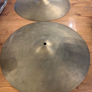 15INCH VINTAGE AVEDIS ZILDJIAN HI HATS (PAIR)