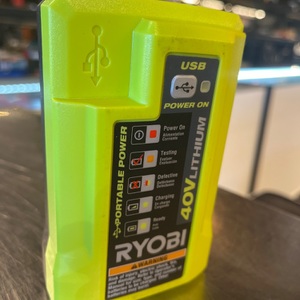 RYOBI / OP40204 / 40V 2AH BATTERY AND CHARGER