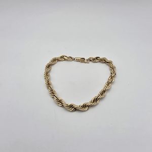  14K 18.9 GRAM ROPE BRACELET 8"