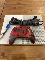 XBOX ONE S (500GB) WITH CONTROLLER AND CABLES